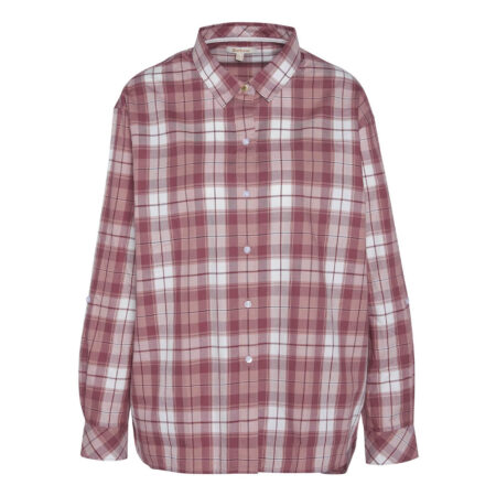 Damesblouse Angelonia Rose/cloud check | Barbour