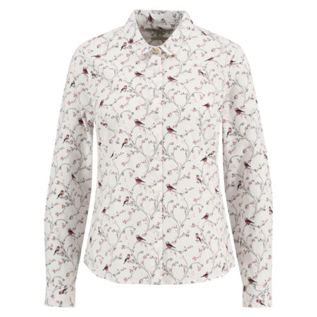 Damesblouse Brambles Bird Print -2 | Barbour