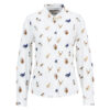 Damesblouse Brambles Bird Print | Barbour