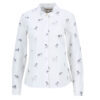 Damesblouse Brambles Dog Print | Barbour