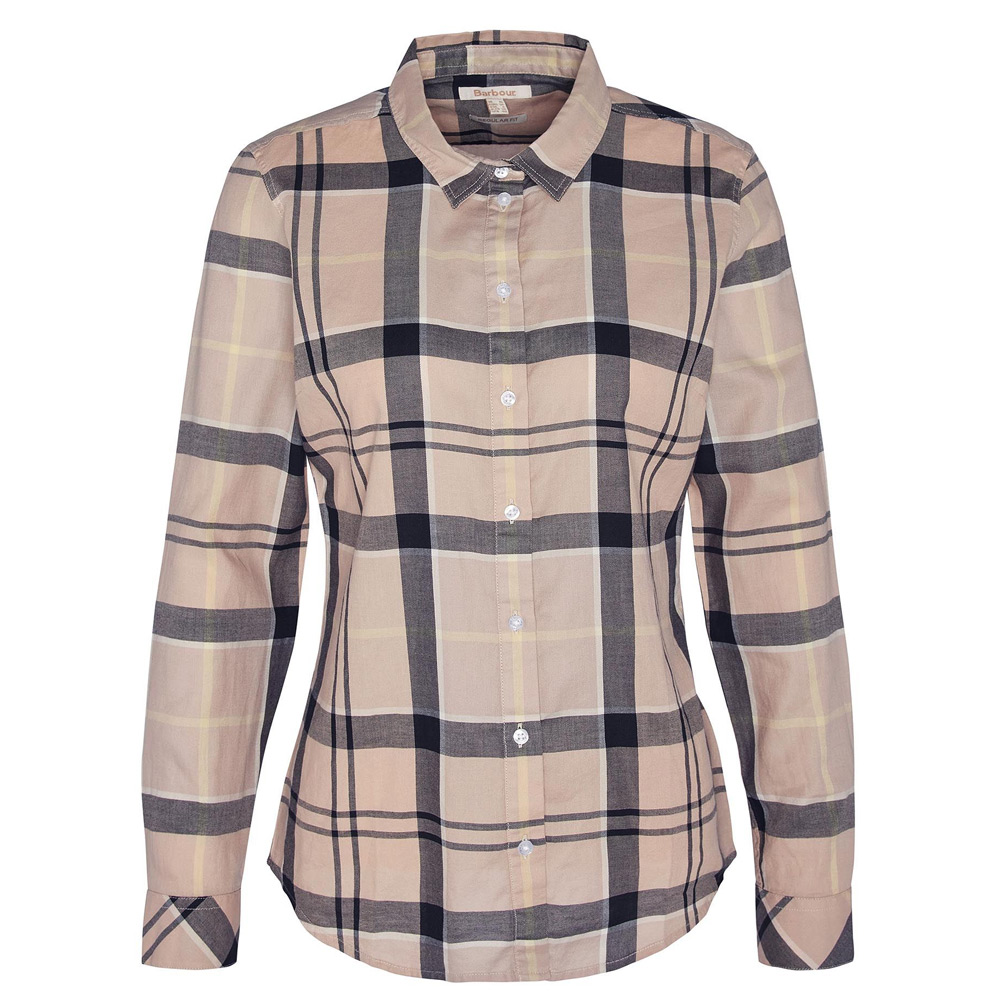 Damesblouse Bredon Lemon Dress | Barbour