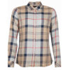 Damesblouse Bredon Shirt camel | Barbour
