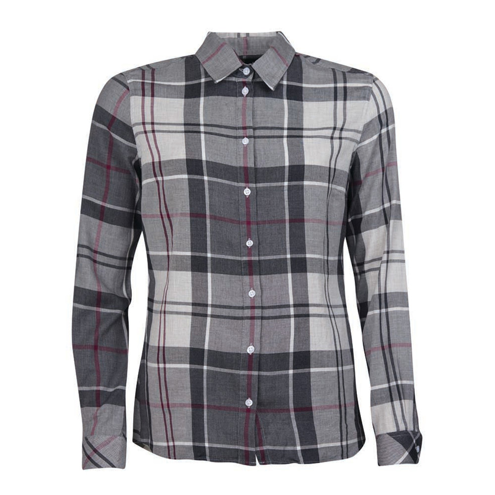 Damesblouse Bredon Shirt grey | Barbour