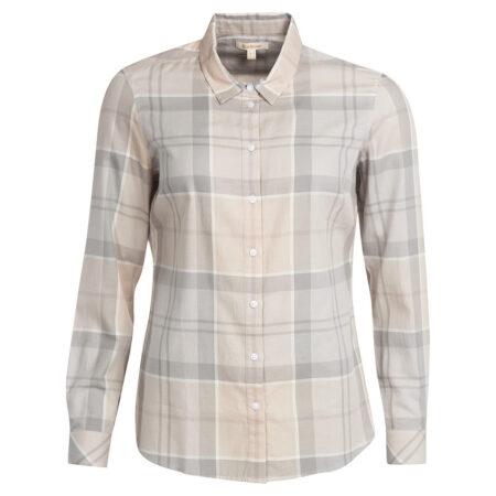 Damesblouse Bredon Silver Birch tartan | Barbour