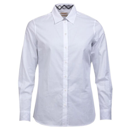 Damesblouse Derwent White | Barbour