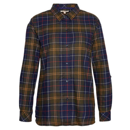 Damesblouse Elishaw Classic Tartan | Barbour