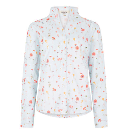 Damesblouse Fuchsia Pale Blue | Dubarry