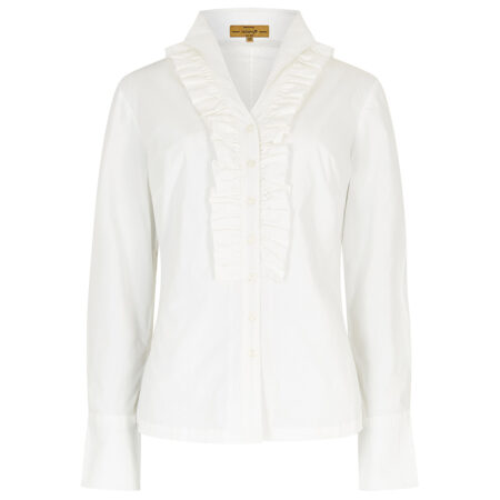Damesblouse Hydrangea White | Dubarry