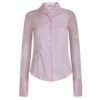 Damesblouse Tulip Herringbone roze | Anna Lascata