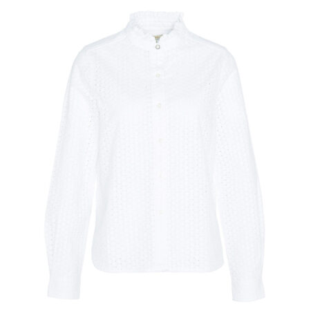 Damesblouse Viola White | Barbour