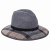 Dameshoed Thornhill Fedora Grijs | Barbour