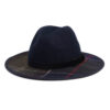 Dameshoed Thornhill Fedora Navy | Barbour