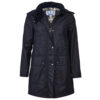Damesjas Border wax jacket Navy | Barbour