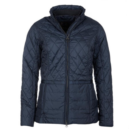 Damesjas Charlotte quilt Navy | Barbour
