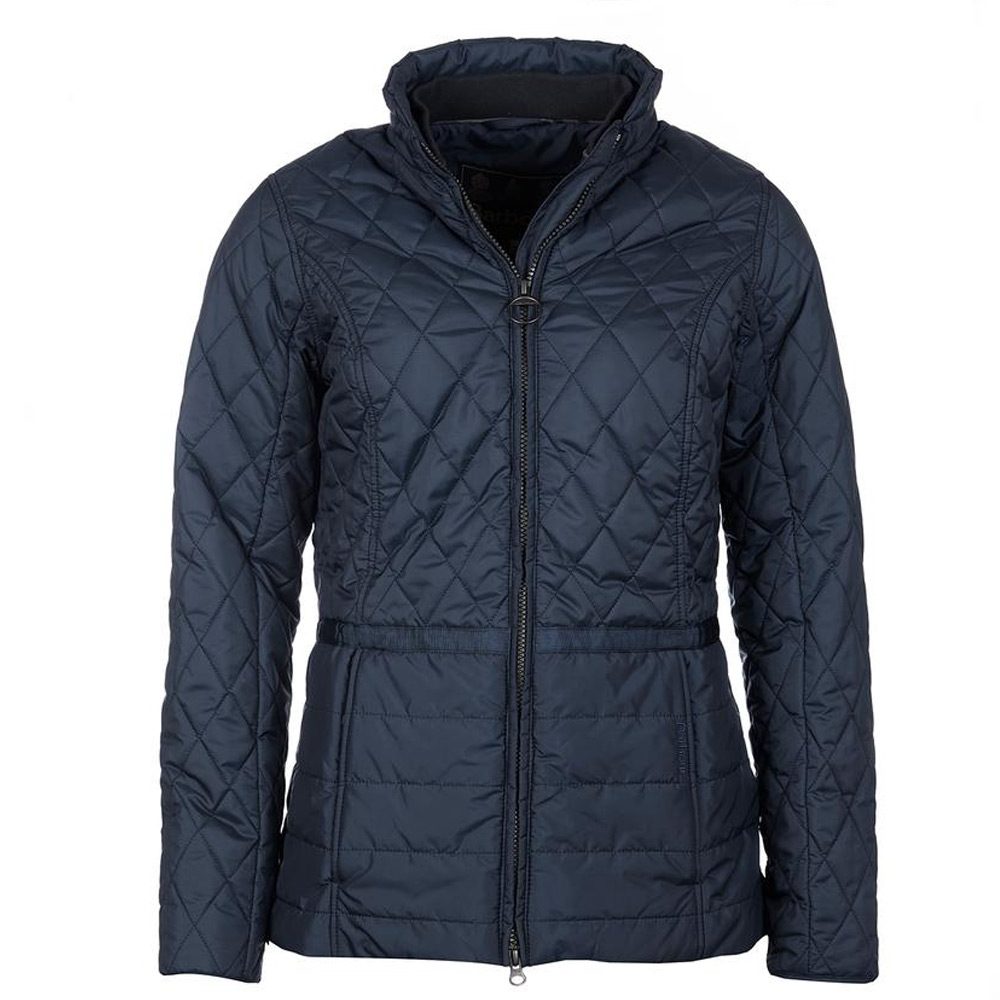 Damesjas Charlotte quilt Navy | Barbour