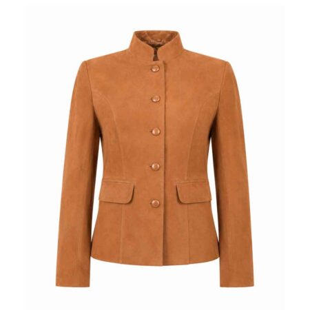 Damesjas Coat Emily Camel | Anna Lascata