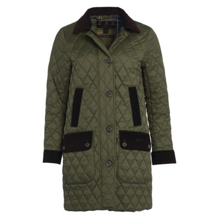 Damesjas Constable Quilt Olive | Barbour