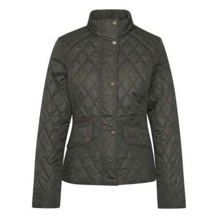 Damesjas Crawford Cavalry Olive/Ancient | Barbour