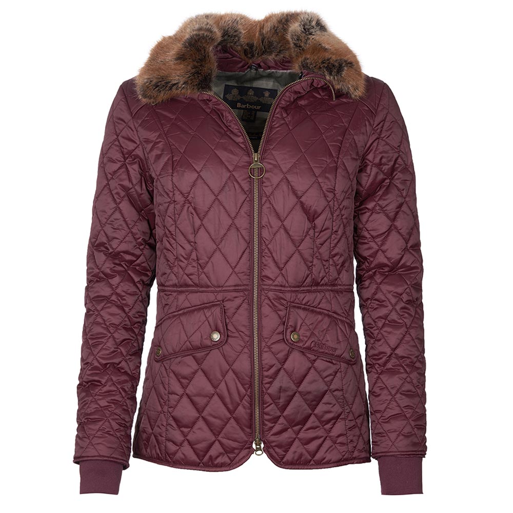 Damesjas Hawthorns Winter Blackberry | Barbour