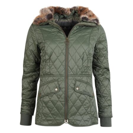 Damesjas Hawthorns olive/green | Barbour