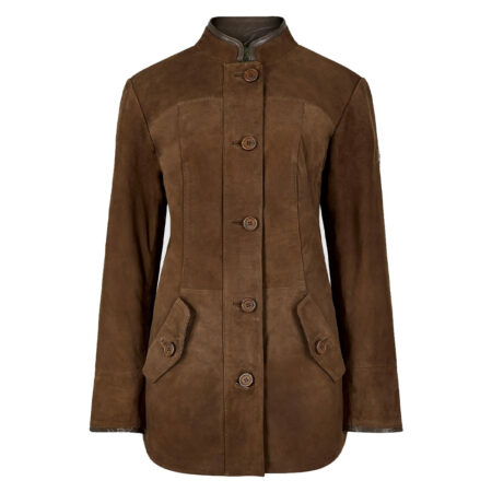 Damesjas Joyce leer walnut | Dubarry