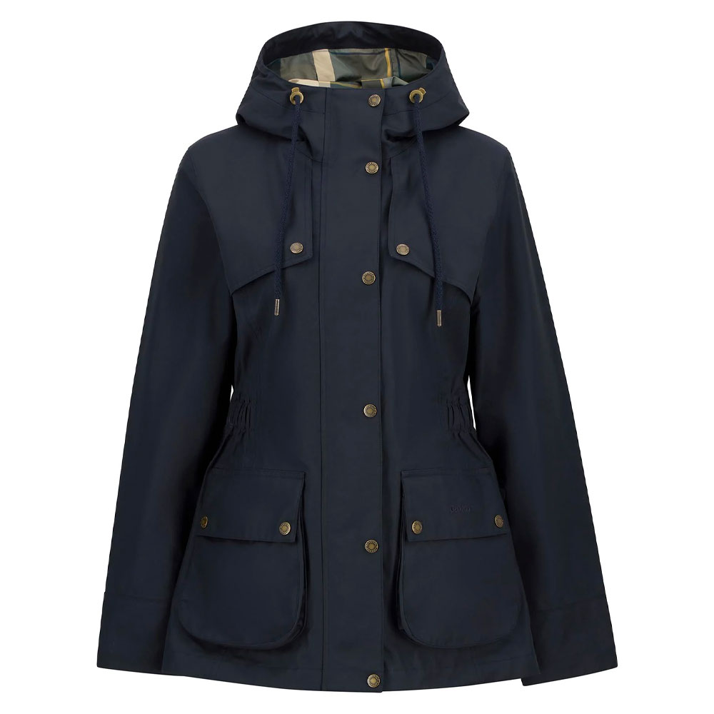 Damesjas Maple waterproof Dk Navy/ Ancient | Barbour