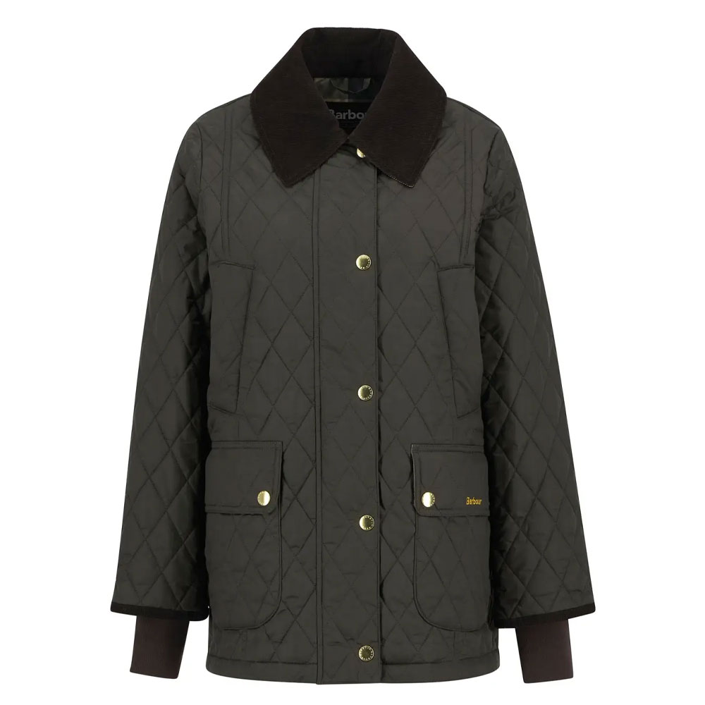 Damesjas Modern Beadnell Sage/Ancient | Barbour
