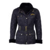 Damesjas Modern International Polarquilt Black | Barbour International