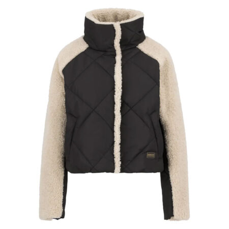Damesjas Quilt Osaka Black/Jasmine | Barbour International