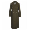 Damesjas Reva Wool Military Olive/ vine | Barbour
