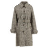 Damesjas Showerproof Maia Olive Prince of Wales | Barbour