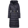 Damesjas Track Line Puffer Black | Barbour International
