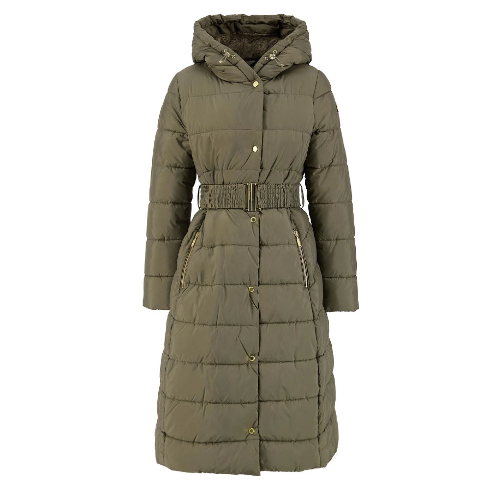 Damesjas Track Line Puffer Dusky Khaki | Barbour International