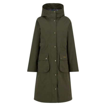 Damesjas Waterproof Bamburgh Olive | Barbour