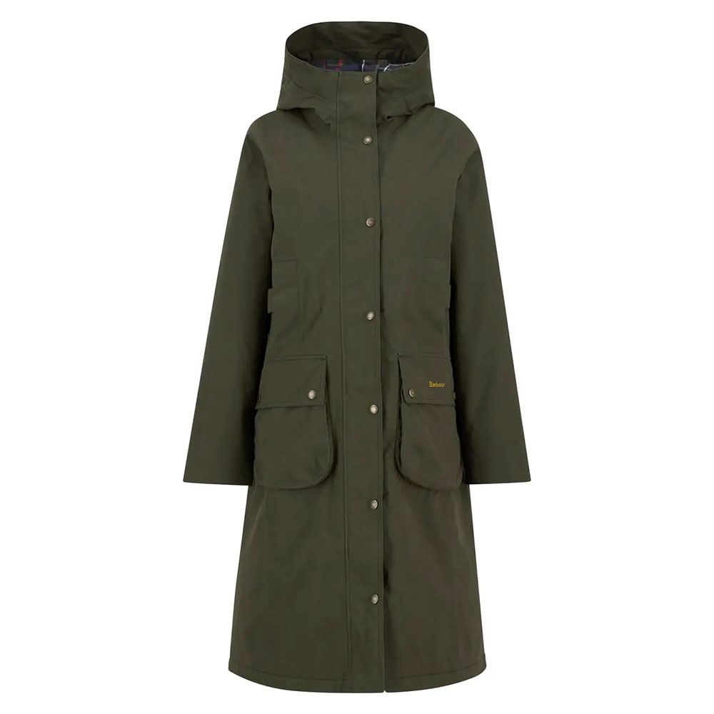 Damesjas Waterproof Bamburgh Olive | Barbour