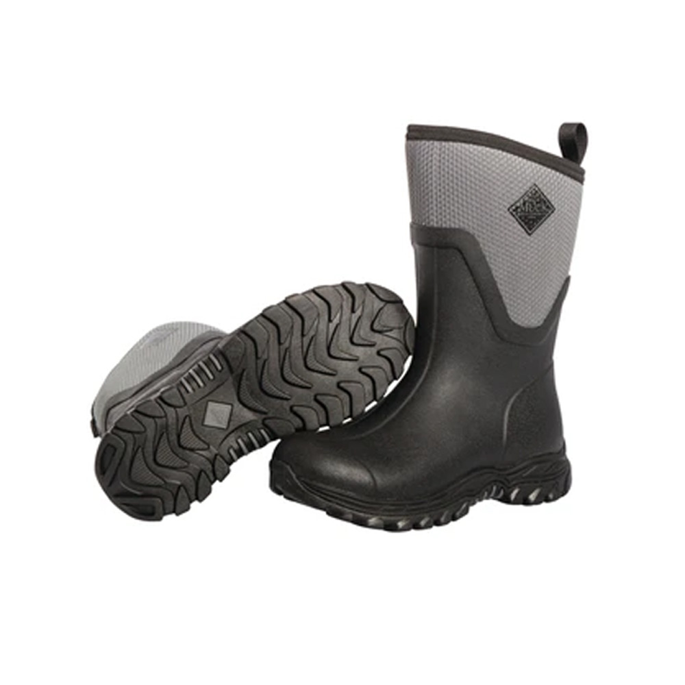 Dameslaars Arctic Sport II Mid Black/Grey | Muckboot