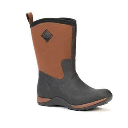 Dameslaars Arctic Weekend Zwart/ bruin | Muckboot