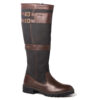 Dameslaars Longford Black/Brown | Dubarry