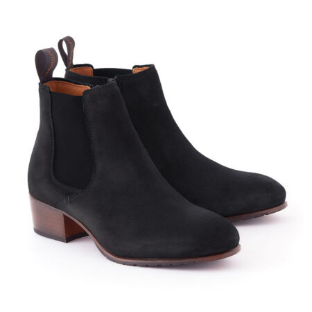 Damesschoen Bray black Suede | Dubarry
