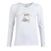 Damesshirt Lockwood Tee white | Barbour