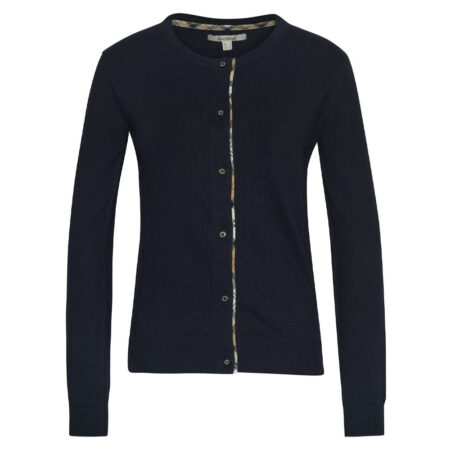 Damestrui Bredon Cardigan Navy/Hessian | Barbour