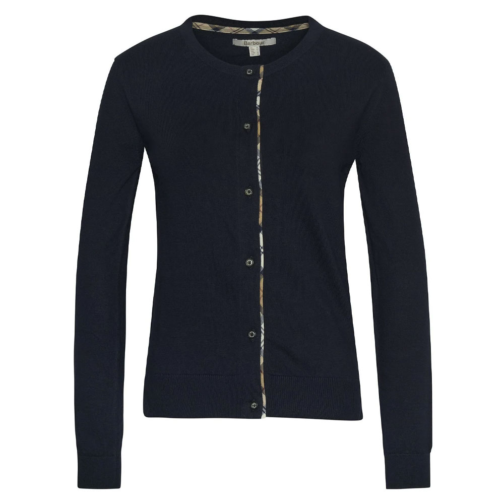 Damestrui Bredon Cardigan Navy/Hessian | Barbour