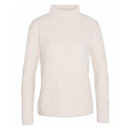 Damestrui Burne roll neck Ecru | Barbour