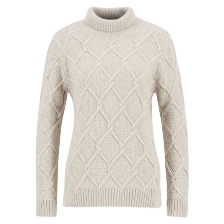 Damestrui Burne roll neck Oatmeal | Barbour