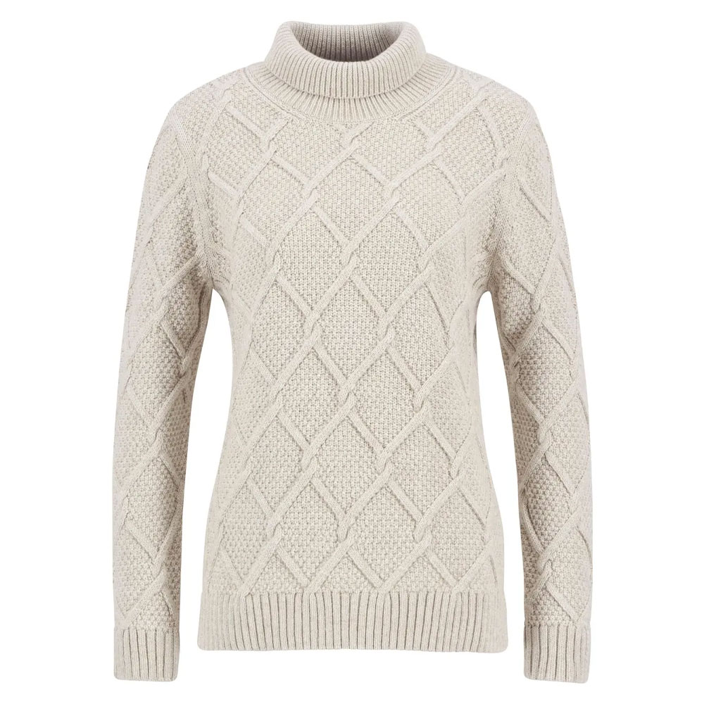 Damestrui Burne roll neck Oatmeal | Barbour