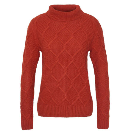 Damestrui Burne roll neck Spiced Pumpkin | Barbour