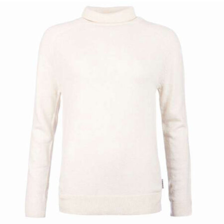 Damestrui Mill Roll Collar Oatmeal | Barbour