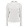 Damestrui Mock Neck Grey | Bloomings