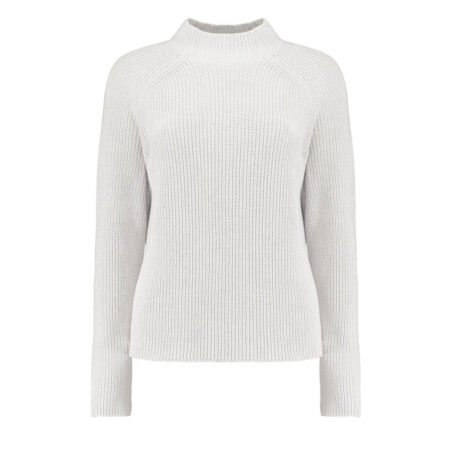 Damestrui Mock Neck Grey | Bloomings