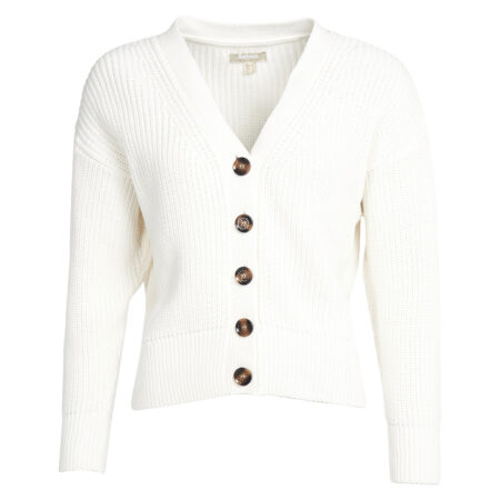 Damesvest Philipa Cardigan Vanilla | Barbour